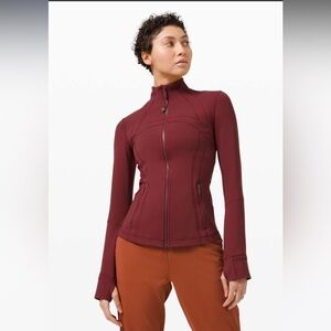Define jacket - brick red